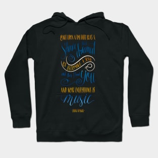 SILENCE THAT DREAMED OF BECOMING A SONG Hoodie